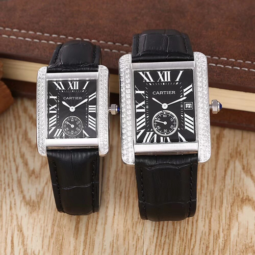 カルティエ時計正面デザイン